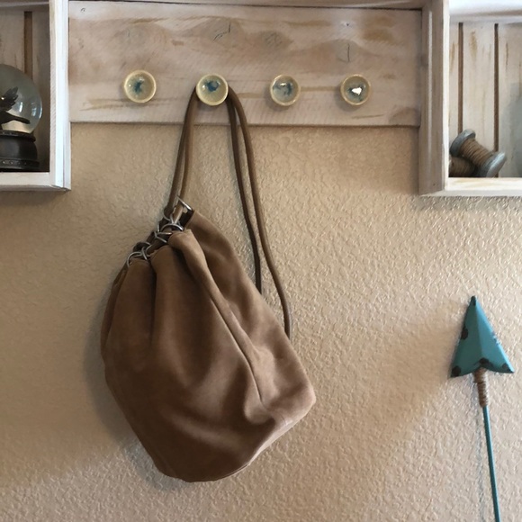 🔥Urban Outfitters Suede Rings Backpack - Picture 4 of 5